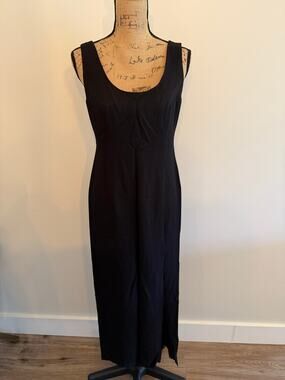 denim midi dress plus size Marisol Women's A-Line Tiered 18 Has anyone ordered this launch_date:7/8/2025 comfortable fit Color:Black Silver Sequins